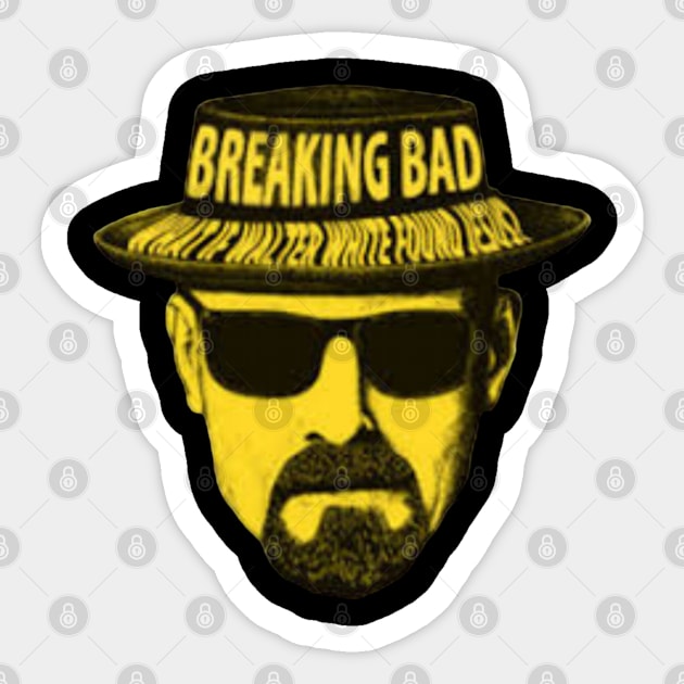breaking bad Sticker by CoolDesigns